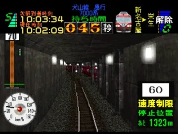 Densha de Go! Nagoya Tetsudou Hen (JP) screen shot game playing